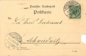 Pocztówka z Czech Tschechen 1900