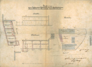 Bunzelwitz Bolesławice plan 1888