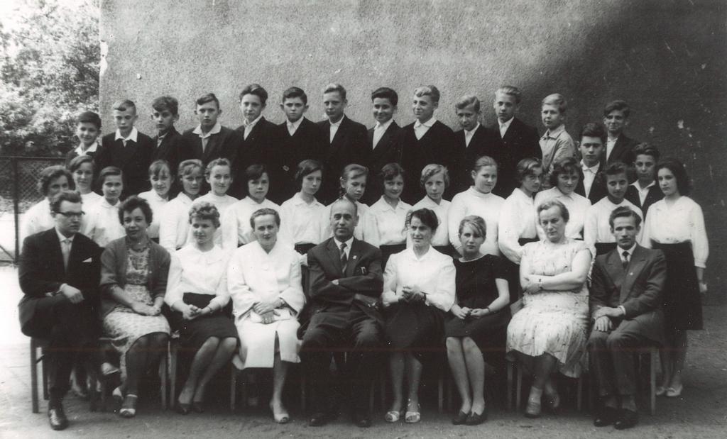 172. Fotografie – Uczniowie Szkoły Podstawowej w Jaworzynie Śląskiej, 1961