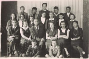 Uczniowie szkoły Jaworzyna Śląska 1958