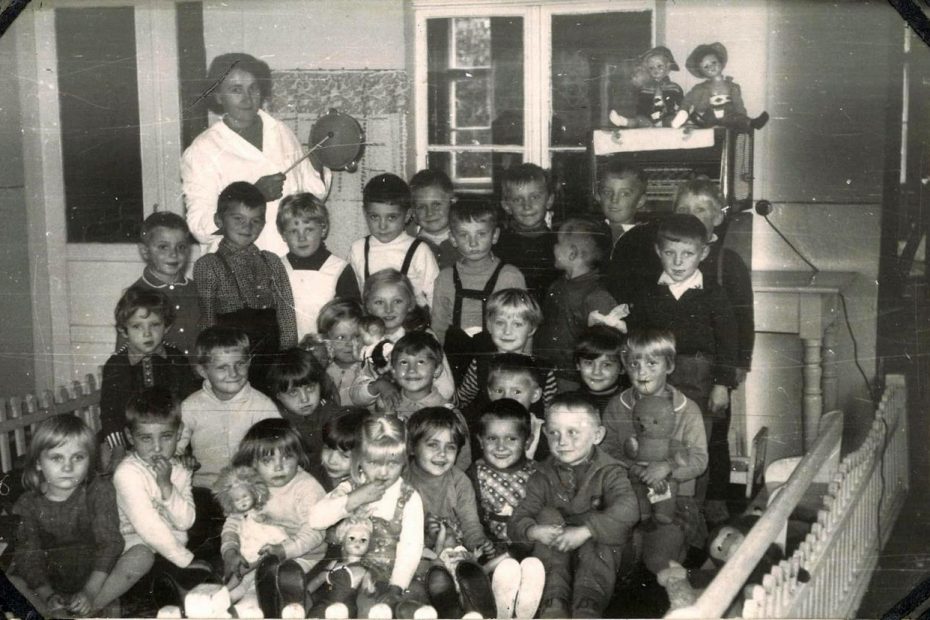 Dzieci Przedszkole przy Cukrowni Pastuchów 1970 rok