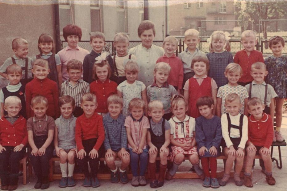 Dzieci z przedszkola ZPS Karolina w Jaworzynie Śląskiej, grupa III, 1969 rok